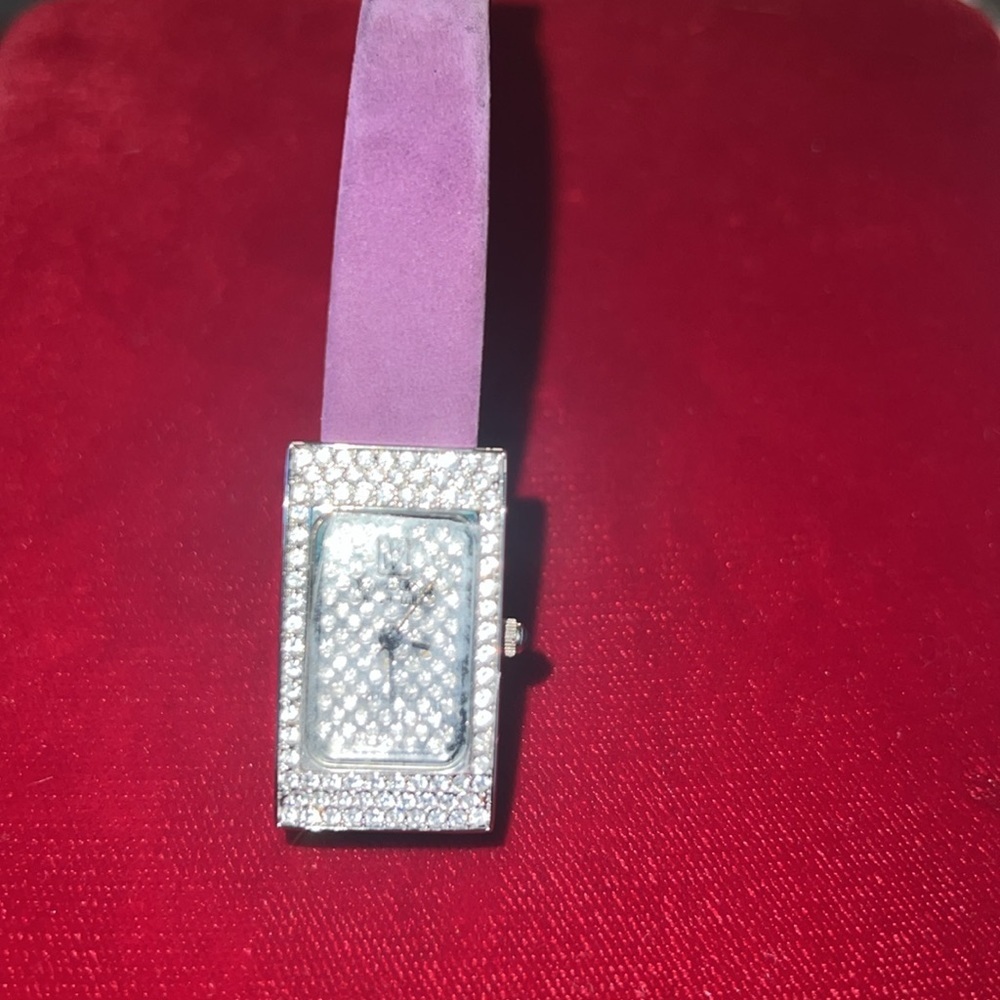 Vintage Victoria Wieck Crystal Watch